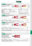 237 Силовые бокорезы Stahlwille N 6602 DIN ISO 5749 форма А Точное отрезание всех видов проволоки и струн Скошенные режущие кромки закалены индукционным методом, около 6 Каталог STAHLWILLE 2011 Программа профессионального слесарно-монтажного инструмента Стр. 235
