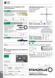294 Автомобильные монтировки Stahlwille Ручной монтировочный рычаг для автопокрышек Хромированная прочная конструкция ручного профессионального инструмента из стали Пров Каталог STAHLWILLE 2011 Программа профессионального слесарно-монтажного инструмента Стр. 292