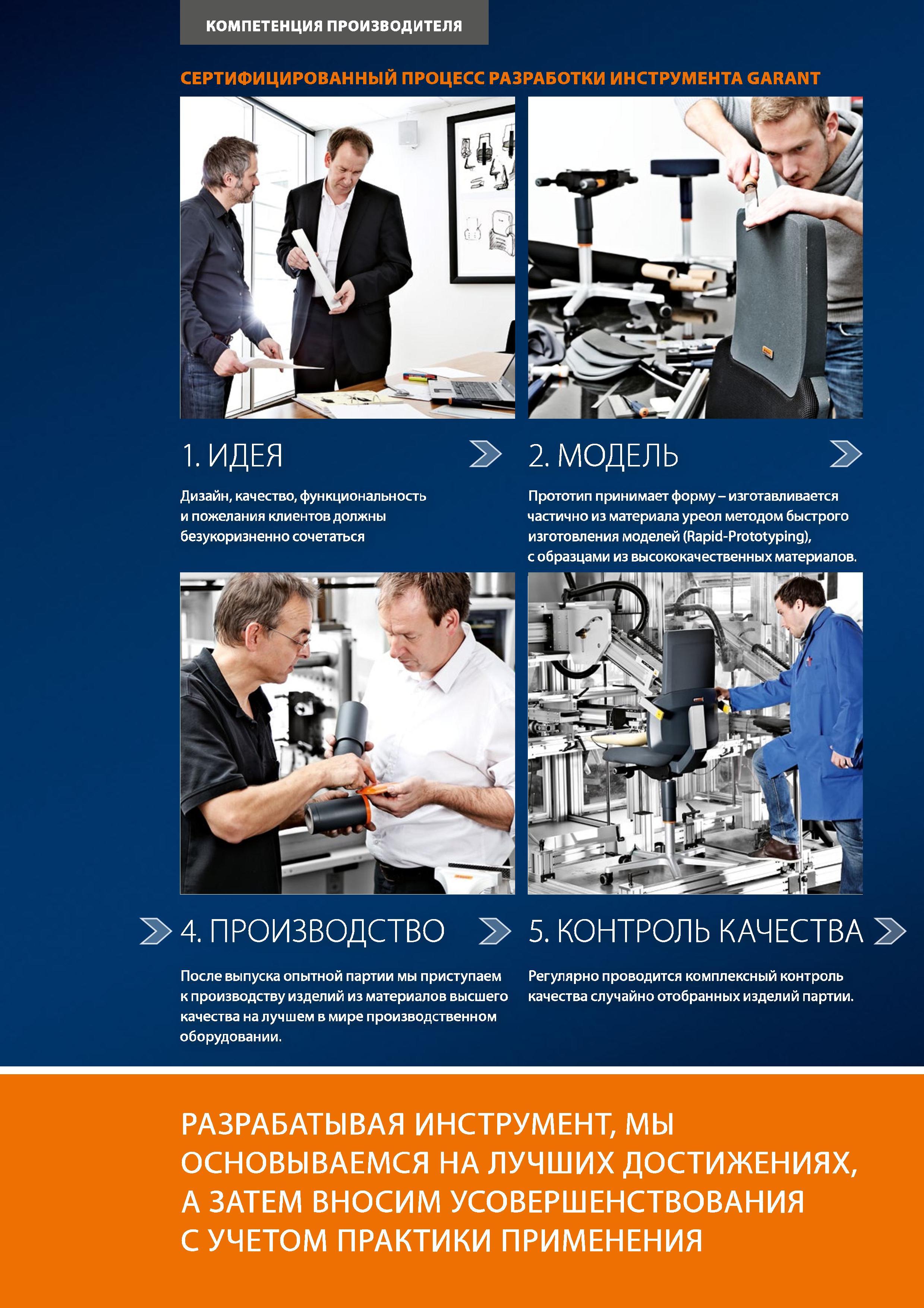 8 КОМПЕТЕНЦИЯ ПРОИЗВОДИТЕЛЯ СЕРТИФИЦИРОВАННЫЙ ПРОЦЕСС РАЗРАБОТКИ ИНСТРУМЕНТА GARANT 2> 2 МОДЕЛЬ Дизайн, качество, функциональность и пожелания клие Каталог HOFFMANN GROUP 2017 Мебель производственная Промышленные системы хранения Рабочие места Верстаки Автоматизированные шкафы Складское оборудование Стр. 