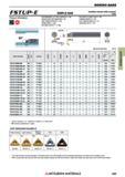 389 Сборные расточные резцы Mitsubishi с режущими сменными пластинами BORING BARS Каталог MITSUBISHI 2018 Инструмент для станков Пластины сменные режущие Фрезы концевые твердосплавные и сборные с СРП Сверла спиральные Резцы токарные Державки Стр. 389