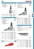 215 GEDORE IKS 19PZD SCREWDRIVER BIT SOCKET 1 2 for cross-head screws Pozi PZ Square drive as per DIN 3120 - C 12 5 ISO 1174 with ball retaining groove Hand-op Каталог GEDORE 2014 Профессиональный слесарный инструмент и оборудование Стр. 213 ENG