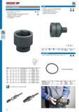246 GEDORE 63 (2 1 2 ) SQUARE DRIVE IMPACT SOCKET 2 1 2 hexagon Acc to DIN 3129 ISO 2725-2 Machine-operated suitable for all standard electric and air tools Sq Каталог GEDORE 2014 Профессиональный слесарный инструмент и оборудование Стр. 244 ENG