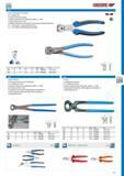 371 GEDORE END CUTTING NIPPER POWER Acc to DIN ISO 5748 Good lever action for easy cutting Induction-hardened precision cutting edges hardness 63 - 65 HRC For Каталог GEDORE 2014 Профессиональный слесарный инструмент и оборудование Стр. 369 ENG