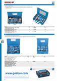 454 GEDORE INTERNAL EXTRACTOR SET Sets comprise the most used extractor sizes for the removal of ball bearings bearing races bushings shaft seals etc In handy Каталог GEDORE 2014 Профессиональный слесарный инструмент и оборудование Стр. 452 ENG
