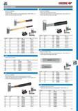 495 RECOILLESS HAMMERS GEDORE RECOILLESS HAMMER With hickory handle Splinter-proof shatter-proof and wear-resistant polyamide heads 75 Shore D tested to -20 C Каталог GEDORE 2014 Профессиональный слесарный инструмент и оборудование Стр. 493 ENG