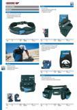 530 GEDORE SAFETY AT WORK TOOL BAGS DRILL HOLSTER Suitable for drill-machines and battery-drills With pockets for screws and bits Securing loop as loss-proof H Каталог GEDORE 2014 Профессиональный слесарный инструмент и оборудование Стр. 528 ENG