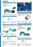 566 GEDORE PIPE CUTTER NIRO for stainless steel pipes Special compact design Body in pressure-cast zinc With retractable deburring tool spare cutting wheel in Каталог GEDORE 2014 Профессиональный слесарный инструмент и оборудование Стр. 564 ENG