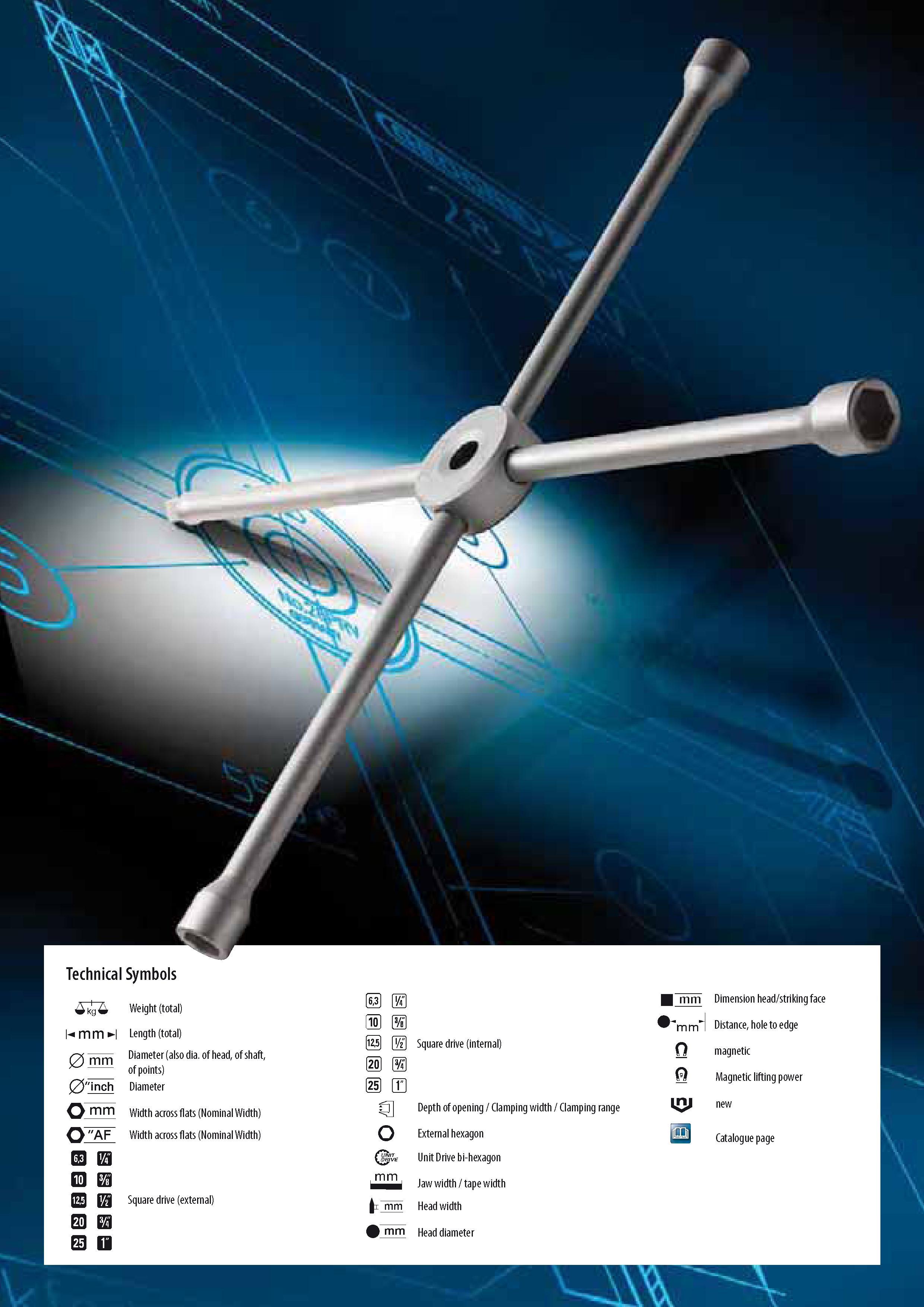 606 Technical Symbols ( mm Dimension head striking face JmmH Distance hole to edge 0 Weight (total) hmmH Length (total) mm Diameter (also dia of head of shaft Каталог GEDORE 2014 Профессиональный слесарный инструмент и оборудование для мастерских и машиностроительных производств Стр. 604 ENG