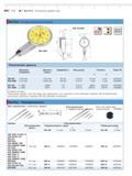 98 Рычажные индикаторы MarTest с большим диапазоном измерения 800 SRM 800 SR SRM Технические данные Диапазон измерения Деление шкалы Циферблат Измерите Каталог MAHR 2006 Производственная измерительная техника инструмент и оборудование для предприятий машиностроения Стр. 4-8