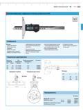 35 Электронный измерительный инструмент Mahr MarCal 30 EX Штангенглубиномер с цифровым отсчетным устройством Общий вид Технические характеристики В комплекте поста Каталог MAHR 2009 Измерительный инструмент и приборы для линейно-угловых измерений Стр. 1-19
