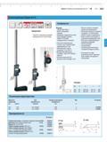 63 Цифровые высокоточные штангенрейсмасы Mahr Digimar 814 S Исполнения 4123800 измерение высоты и расстояний до 350 мм 4123801 до 600 Измерительный инструмент прим Каталог MAHR 2009 Измерительный инструмент и приборы для линейно-угловых измерений Стр. 2-23