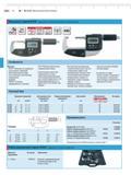 70 Микрометр гладкий 40 EW с цифровым отсчетным устройством и выводом данных IP65 DIN 863-1 marconnect Digimatic Особенности Функции RESET (Обнуление показаний для Каталог MAHR 2009 Измерительный инструмент и приборы для линейно-угловых измерений Стр. 3-6