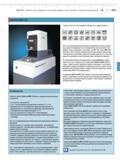 377 Измерительный прибор MFU 100 включает в себя эталонные элементы для пространственной компенсации геометрических отклонений в реальном масштабе времени и поэтому Каталог MAHR 2009 Измерительный инструмент и приборы для линейно-угловых измерений Стр. 17-7