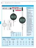 124 Цифровые индикаторы MarCator 1086 R / 1086 ZR с шагом дискретности 0,001 мм IP42 TOL 50 мм размеры Диапазон измерений мм (дюйм) мм Техниче Каталог MAHR 2012 Средства измерений геометрических величин Стр. 5-8