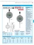 127 Индикаторы MarCator часового типа и цифровые MarCator 1087R / 1087 ZR с цифровой и шкальной индикацией ABS MAX MIN IP42 TOL MarConnect Dig Каталог MAHR 2012 Средства измерений геометрических величин Стр. 5-11