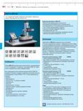 384 MarForm MMQ 200 Стандартный прибор измерения отклонений от формы для производства или пунктов ОТК Особенности Прибор оснащён высокоточной Каталог MAHR 2012 Средства измерений геометрических величин Стр. 16-4
