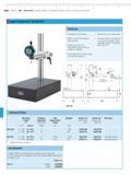 302 Mahr 8-14 MarStand Indicator Stands Comparator Stands Run out Testing Instruments Large Comparator Stands 821 Features Extremely sturdy design Каталог MAHR 2014 Измерительные инструменты и приборы для линейно-угловых измерений Стр. 8-14 ENG