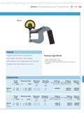 335 MaraMeter Indicating Measuring Instruments for Outside Dimensions M 9-29 Mahr 838 AB Features Rugged sturdy frame made from hard aluminum Built Каталог MAHR 2014 Измерительные инструменты и приборы для линейно-угловых измерений Стр. 9-29 ENG