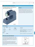 337 MaraMeter Indicating Measuring Instruments for Outside Dimensions 9-31 Mahr Wire Insulation Thickness Gages 57B For checking wall thickness of Каталог MAHR 2014 Измерительные инструменты и приборы для линейно-угловых измерений Стр. 9-31 ENG