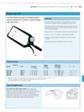339 MaraMeter Indicating Measuring Instruments for Outside Dimensions M 9-33 Mahr Caliper Gages 49P The most widely used gages for checking medium Каталог MAHR 2014 Измерительные инструменты и приборы для линейно-угловых измерений Стр. 9-33 ENG