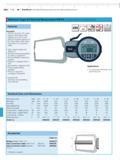 342 Mahr 9-36 MaraMeter Indicating Measuring Instruments for External Measurements Electronic Gages for External Measurement 838 EA to measure thic Каталог MAHR 2014 Измерительные инструменты и приборы для линейно-угловых измерений Стр. 9-36 ENG