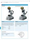 368 Mahr 9-62 MaraMeter Indicating Measuring Instruments for Inside Dimensions Accessories Stand 844 Kst Floating Holder 844 Ksts Features Features Каталог MAHR 2014 Измерительные инструменты и приборы для линейно-угловых измерений Стр. 9-62 ENG
