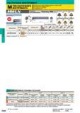 354 РАСТАЧИВАНИЕ РАСТОЧНОЙ инструмент Mitsubishi Диаметр обрабатываемого отверстия Отрицательный передний угол Тип сдвойным прижимом Отношение d 3 MW Каталог MITSUBISHI 2014 Металлорежущий инструмент токарный и вращающийся для машиностроения и металлообработки Стр. E040