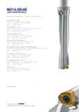 1412 MITSUBISHI AMITSUBISHI MATERIALS www www mmc-hardmetal com MMC HARTMETALL GMBH Comeniusstr 2 40670 Meerbusch Germany Phone +49 21 59 91 890 Fax + Каталог MITSUBISHI 2016 Вращающийся и токарный режущий инструмент для металлообработки Сменные твердосплавные пластины Резцы Фрезы сборные и монолитные Сверла Стр. 