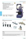 536 Проектор измерительный PJ-A3000 от Norgau Компактный настольный проектор, простой в использовании со встроенным цифровым дисплеем для осей X-Y, а также циф Каталог NORGAU 2016 Профессиональный инструмент Металлорежущий Слесарный Измерительный Стр. 520