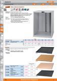 192 Корпус шкафа для инструментов Подходит для Выдвижные ящики 943011 и 943021 Исполнение Для размещения выдвижных ящиков с шагом в 25 мм Шкаф с центральн Каталог HOFFMANN GROUP 2015 Производственная мебель Оборудование для хранения Стр. 192