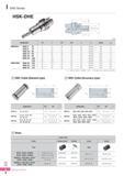 949 DHE Series HSK-DHE (mm) Designation 0d L 0di 0d2 Li L2 Screw A HSK63A- DHE 6 - 75 6 75 29 50 34 30 39 8 M5 1 0 DHE 8 - 75 8 75 31 50 34 30 39 8 M5 1 0 DHE Каталог KORLOY 2016 Металлорежущий инструмент для точения фрезерования сверления и инструментальная станочная оснастка для металлообрабатывающих станков Стр. I8 ENG