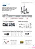 974 Technical Information for DSK Slim type collet chuck DSK Balancing G6 3 available for machining at max 15,000RPM Minimized tool vibration during operation Каталог KORLOY 2016 Металлорежущий инструмент для точения фрезерования сверления и инструментальная станочная оснастка для металлообрабатывающих станков Стр. I33 ENG