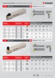 17 D SİSTEM DIŞ TORNA KATERLERİ / D SYSTEM EXTERNAL LATHE TOOL HOLDERS Vorgen DSSNR ÜRÜN/PRODUCT 45° TEKNİK ÇİZİM / TECNHICAL DRAWING TAKIM KODU ORDERING CO Каталог VORGEN 2018 Станочный инструмент с режущими сменными пластинами Токарные резцы Расточные державки и оправки Фрезы концевые и насадные с СРП Сверла Стр. 17