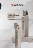 27 Vorgen S SİSTEM DIS TORNA KATERLERİ S System external lathe tool holders (/) s Каталог VORGEN 2018 Станочный инструмент с режущими сменными пластинами Токарные резцы Расточные державки и оправки Фрезы концевые и насадные с СРП Сверла Стр. 27