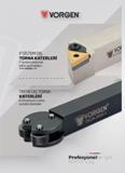38 Vorgen TIRTIR DIS TORNA KATERLERİ Inchinemuon damp outside diameter P SİSTEM DIS TORNA KATERLERİ P System external lathe tool holders : The red power for Каталог VORGEN 2018 Станочный инструмент с режущими сменными пластинами Токарные резцы Расточные державки и оправки Фрезы концевые и насадные с СРП Сверла Стр. 38