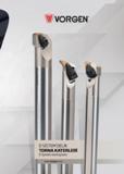 43 Vorgen D SİSTEM DELİK TORNA KATERLERİ D System boring bars Каталог VORGEN 2018 Станочный инструмент с режущими сменными пластинами Токарные резцы Расточные державки и оправки Фрезы концевые и насадные с СРП Сверла Стр. 43