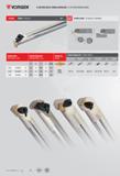 48 D SİSTEM DELİK TORNA KATERLERİ / D SYSTEM BORING BARS TEKNİK ÇİZİM / TECNHICAL DRAWING TAKIM KODU KATER ÖLÇÜLERİ KESİCİ UÇ YEDEK PARÇALAR / SPARE PARTS З Каталог VORGEN 2018 Станочный инструмент с режущими сменными пластинами Токарные резцы Расточные державки и оправки Фрезы концевые и насадные с СРП Сверла Стр. 48