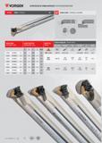 51 İVORGEN M SİSTEM DELİK TORNA KATERLERİ / M SYSTEM BORING BARS MTFNR ÜRÜN/PRODUCT 90° w TEKNİK ÇİZİM / TECNHICAL DRAWING TAKIM KODU KATER ÖLÇÜLERİ KESİCİ Каталог VORGEN 2018 Станочный инструмент с режущими сменными пластинами Токарные резцы Расточные державки и оправки Фрезы концевые и насадные с СРП Сверла Стр. 51