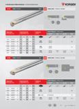 56 S SİSTEM DELİK TORNA KATERLERİ / S SYSTEM BORING BARS Vorgen SD-CR ÜRÜN/PRODUCT 62,5° w TEKNİK ÇİZİM / TECNHICAL DRAWING r” V lı T (a I V TAKIM KODU KATE Каталог VORGEN 2018 Станочный инструмент с режущими сменными пластинами Токарные резцы Расточные державки и оправки Фрезы концевые и насадные с СРП Сверла Стр. 56