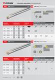 57 S SİSTEM DELİK TORNA KATERLERİ / S SYSTEM BORING BARS SDXCR ÜRÜN/PRODUCT 117,5° TEKNİK ÇİZİM / TECNHICAL DRAWING TAKIM KODU ORDERING CODE Код для заказа Каталог VORGEN 2018 Станочный инструмент с режущими сменными пластинами Токарные резцы Расточные державки и оправки Фрезы концевые и насадные с СРП Сверла Стр. 57