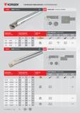 61 WVORGEN- SVZBR ÜRÜN/PRODUCT S SİSTEM DELİK TORNA KATERLERİ / S SYSTEM BORING BARS TEKNİK ÇİZİM / TECNHICAL DRAWING 93° J I TAKIM KODU KATER ÖLÇÜLERİ KESİ Каталог VORGEN 2018 Станочный инструмент с режущими сменными пластинами Токарные резцы Расточные державки и оправки Фрезы концевые и насадные с СРП Сверла Стр. 61