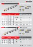 62 S SİSTEM DELİK TORNA KATERLERİ / S SYSTEM BORING BARS Vorgen STUCR ÜRÜN/PRODUCT 93° m TAKIM KODU KATER ÖLÇÜLERİ KESİCİ UÇ YEDEK PARÇALAR / SPARE PARTS За Каталог VORGEN 2018 Станочный инструмент с режущими сменными пластинами Токарные резцы Расточные державки и оправки Фрезы концевые и насадные с СРП Сверла Стр. 62