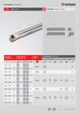 66 VİDA TAKIMLARI / SCREW PLUGS STIR ÜRÜN/PRODUCT Vorgen TEKNİK ÇİZİM / TECNHICAL DRAWING m 05 I TAKIM KODU ORDERING CODE Код для заказа инструмента KATER Ö Каталог VORGEN 2018 Станочный инструмент с режущими сменными пластинами Токарные резцы Расточные державки и оправки Фрезы концевые и насадные с СРП Сверла Стр. 66