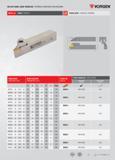 72 DIŞ ÇAP KANAL AÇMA TAKIMLARI / EXTERNAL GROOVING TOOLHOLDERS BKTR/L JK ÜRÜN/PRODUCT TEKNİK ÇİZİM / TECNHICAL DRAWING TAKIM KODU KATER ÖLÇÜLERİ YEDEK PARÇ Каталог VORGEN 2018 Станочный инструмент с режущими сменными пластинами Токарные резцы Расточные державки и оправки Фрезы концевые и насадные с СРП Сверла Стр. 72