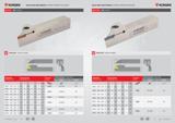 75 Vorgen DIŞ ÇAP KANAL AÇMA TAKIMLARI / EXTERNAL GROOVING TOOLHOLDERS BKTR/S123 ÜRÜN / PRODUCT TEKNİK ÇİZİM / TECNHICAL DRAWING T max CğH 1% 76 TAKIM KODU Каталог VORGEN 2018 Станочный инструмент с режущими сменными пластинами Токарные резцы Расточные державки и оправки Фрезы концевые и насадные с СРП Сверла Стр. 75