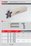 76 DIŞ ÇAP KANAL AÇMA TAKIMLARI / EXTERNAL GROOVING TOOLHOLDERS PCHR/L ÜRÜN/PRODUCT TEKNİK ÇİZİM / TECNHICAL DRAWING TAKIM KODU KATER ÖLÇÜLERİ KESİCİ UÇ YED Каталог VORGEN 2018 Станочный инструмент с режущими сменными пластинами Токарные резцы Расточные державки и оправки Фрезы концевые и насадные с СРП Сверла Стр. 76