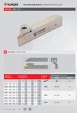 78 Vorgen DIŞ ÇAP KANAL AÇMA TAKIMLARI / EXTERNAL GROOVING TOOLHOLDERS BKTR/L GDM URUN / PRODUCT TEKNİK ÇİZİM / TECNHICAL DRAWING 1 T max 1 1 rlfe) n ’ TAKI Каталог VORGEN 2018 Станочный инструмент с режущими сменными пластинами Токарные резцы Расточные державки и оправки Фрезы концевые и насадные с СРП Сверла Стр. 78