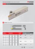 79 DIŞ ÇAP KANAL AÇMA TAKIMLARI / EXTERNAL GROOVING TOOLHOLDERS Vorgen BKTR/L KGM ÜRÜN / PRODUCT TEKNİK ÇİZİM / TECNHICAL DRAWING TAKIM KODU ORDERING CODE К Каталог VORGEN 2018 Станочный инструмент с режущими сменными пластинами Токарные резцы Расточные державки и оправки Фрезы концевые и насадные с СРП Сверла Стр. 79