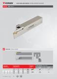 80 BKTR LCM ÜRÜN /PRODUCT DIŞ ÇAP KANAL AÇMA TAKIMLARI / EXTERNAL GROOVING TOOLHOLDERS TEKNİK ÇİZİM / TECNHICAL DRAWING Tmax l 1 - L TAKIM KODU ORDERING COD Каталог VORGEN 2018 Станочный инструмент с режущими сменными пластинами Токарные резцы Расточные державки и оправки Фрезы концевые и насадные с СРП Сверла Стр. 80