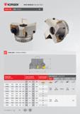 94 Корпусные торцевые фрезы Vorgen VRF90S с треугольными режущими фрезерными пластинами из твердогос сплава Турецкий фрезерный инструмент для фрезерования Каталог VORGEN 2018 Станочный инструмент с режущими сменными пластинами Токарные резцы Расточные державки и оправки Фрезы концевые и насадные с СРП Сверла Стр. 94